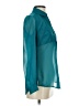 Candie's 100% Polyester Teal Long Sleeve Blouse Size XS - photo 4