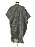Ann Taylor LOFT 100% Acrylic Gray Poncho Size XS - Sm - photo 2
