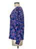 Ann Taylor LOFT Blue Long Sleeve Blouse Size M - photo 5