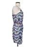 Ecko Unltd 100% Rayon Print Purple Casual Dress Size S - photo 4