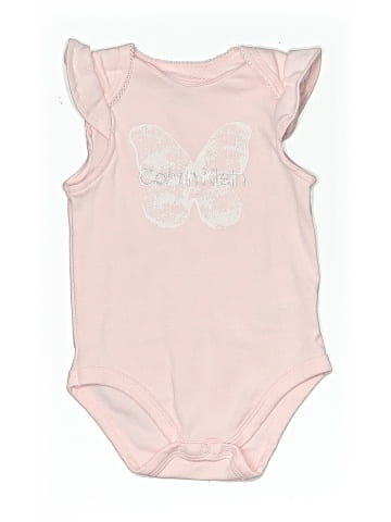 Calvin Klein Short Sleeve Onesie (view 1)