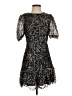 Here Comes the Sun 100% Polyester Stars Black Cocktail Dress Size S - photo 1