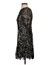 Here Comes the Sun 100% Polyester Stars Black Cocktail Dress Size S - photo 5