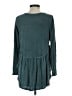 Umgee Marled Solid Teal Long Sleeve Top Size S - photo 2