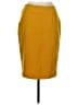 PREMISE Solid Yellow Casual Skirt Size 6 - photo 1