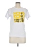 Assorted Brands Print White Short Sleeve T-Shirt Size M - photo 1