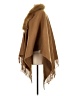 MICHAEL Michael Kors 100% Acrylic Tan Poncho Size 1 - photo 5