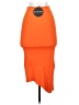 White Fox Solid Orange Casual Skirt Size S - photo 2