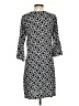Escapada 100% Rayon Print Black Casual Dress Size S - photo 2
