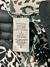 Scoop 100% Rayon Animal Print Multi Color Ivory Long Sleeve Blouse Size M - photo 8