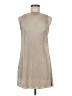 Shein 100% Polyester Tan Casual Dress Size 6 - photo 1