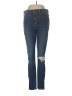 J.Crew Factory Store Hearts Blue Jeans Size 29 waist - photo 1