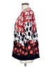 CAbi 100% Cotton Animal Print Red Cardigan Size S - photo 5