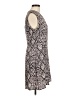 Leith 100% Rayon Paisley Gray Cocktail Dress Size M - photo 4