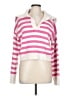 Sincerely Jules Stripes Pink Pullover Sweater Size L - photo 1