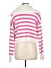 Sincerely Jules Stripes Pink Pullover Sweater Size L - photo 2