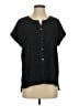 Tiny Black Short Sleeve Blouse Size S - photo 1