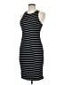 Final Touch Stripes Black Casual Dress Size M - photo 1