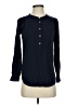 Ann Taylor LOFT Blue Long Sleeve Blouse Size S - photo 1