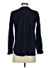 Ann Taylor LOFT Blue Long Sleeve Blouse Size S - photo 2