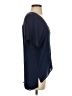 Mason Blue Short Sleeve Blouse Size 0 - photo 4
