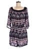 Taylor & Sage 100% Polyester Print Purple Pink Romper Size L - photo 1
