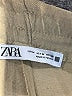 Zara Solid Tan Casual Pants Size M - photo 6