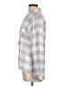 Rails Checkered-gingham Gray Blue Long Sleeve Button-Down Shirt Size L - photo 5
