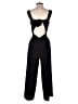 Madewell 100% Polyester Solid Black Jumpsuit Size 00 - photo 2