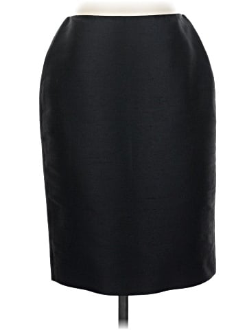 Linda Allard Ellen Tracy Silk Skirt (view 1)