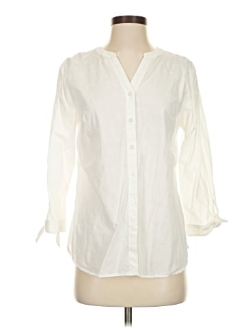 Talbots Outlet 3/4 Sleeve Button-Down Shirt (view 1)
