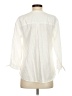 Talbots Outlet Ivory 3/4 Sleeve Button-Down Shirt Size S - photo 2