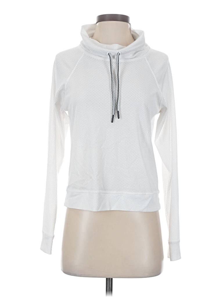 Pre-owned Lucky In Love Sweatshirt In White