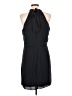 Halston 100% Polyester Solid Black Cocktail Dress Size 12 - photo 2