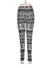 Assorted Brands Print Black Leggings One size - photo 2