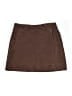 Unbranded 100% Polyester Solid Brown Skort Size XS - photo 1