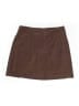 Unbranded 100% Polyester Solid Brown Skort Size XS - photo 2