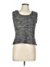 Via Gray Sleeveless Top Size 10 - photo 1