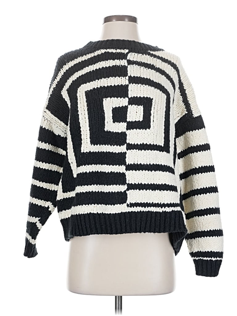 Pre-owned Mother Pullover Sweater In Black