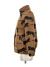 Boden 100% Polyester Animal Print Brown Coat Size 4 - photo 5
