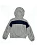 Reebok 100% Polyester Solid Gray Windbreaker Size 7 - photo 2