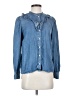 Levi's 100% Lyocell Blue Long Sleeve Blouse Size S - photo 1