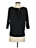 Ann Taylor LOFT Black 3/4 Sleeve T-Shirt Size XS - photo 2
