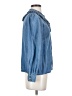 Levi's 100% Lyocell Blue Long Sleeve Blouse Size S - photo 4