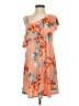 MTS Tropical Orange Casual Dress Size S - photo 1