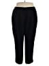 Casual Corner Annex Solid Black Casual Pants Size 24w - photo 1