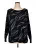 Carol Rose Animal Print Black Pullover Sweater Size XL - photo 1