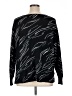 Carol Rose Animal Print Black Pullover Sweater Size XL - photo 2