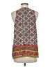Braeve 100% Polyester Brown Sleeveless Blouse Size M - photo 2