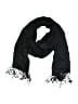 Ashley Cooper 100% Viscose Black Scarf One size - photo 1